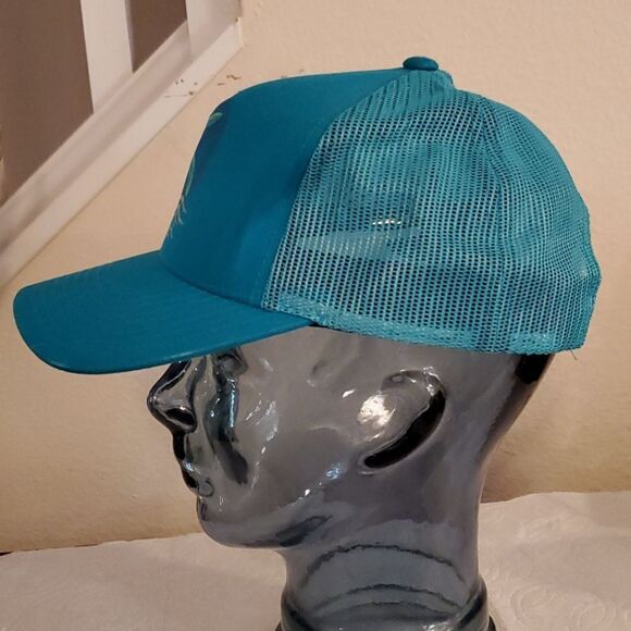 Kialoa Teal Mesh Outrigger Hat New - Picture 4 of 6